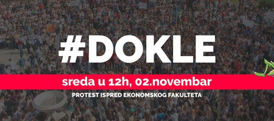 Bez potpisa dekana Ekonomskog fakulteta – studenti u protestu! #Dokle